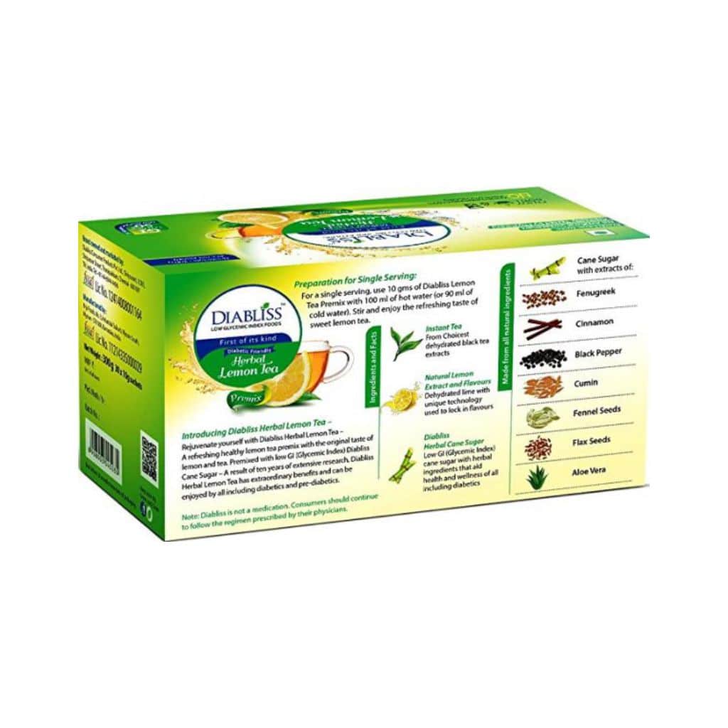 Low GI Herbal Wellness Lemon Tea